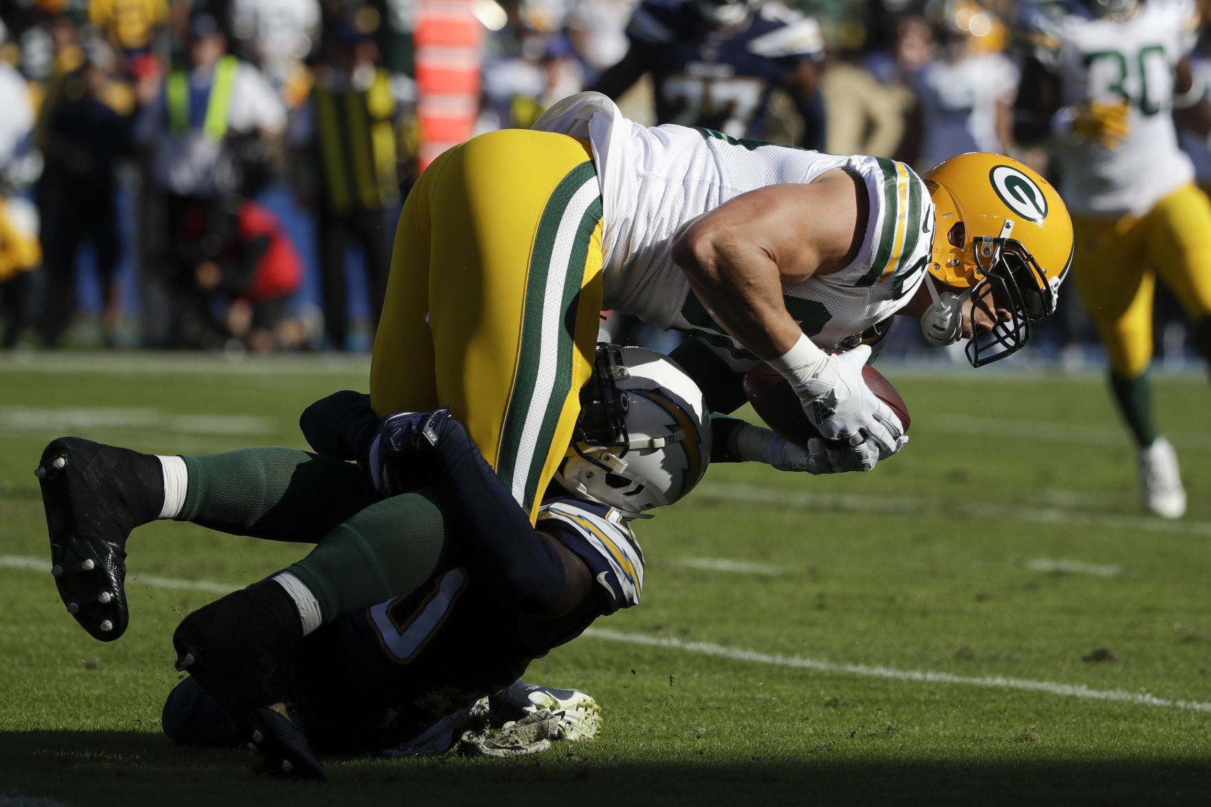 Chargers 26, Packers 11